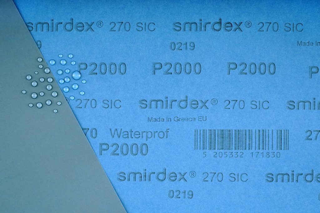 Smirdex brusný papír pod vodu 270 Waterproof P1200 23x28 cm 1 ks