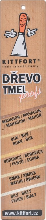Kittfort práškový vyplňovaný tmel Dřevotmel Profi borovice 250 g
