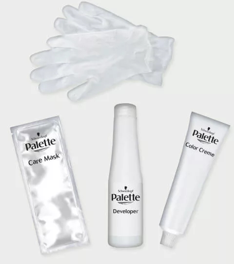 Schwarzkopf barva na vlasy Palette Intensive Color Creme 9,5-1 ledový stříbřitě plavý 50 ml + 50 ml + 10 ml