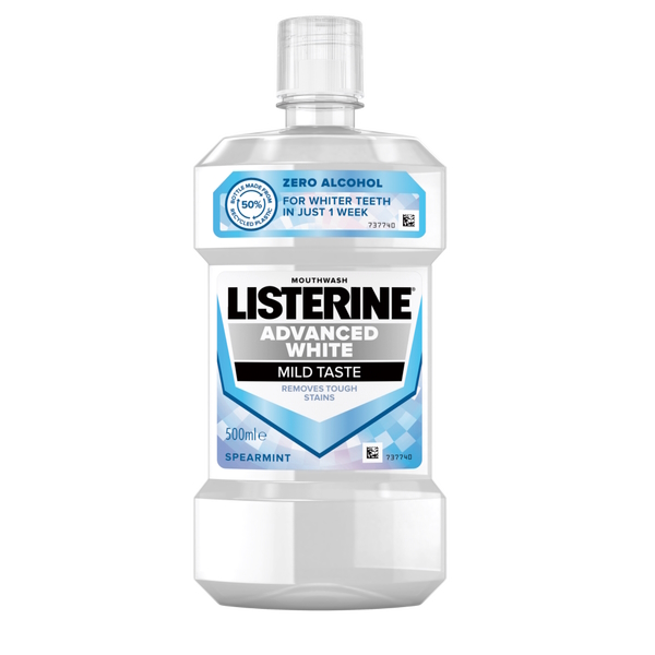 Listerine ústní voda Advanced White Mild Taste 1000 ml