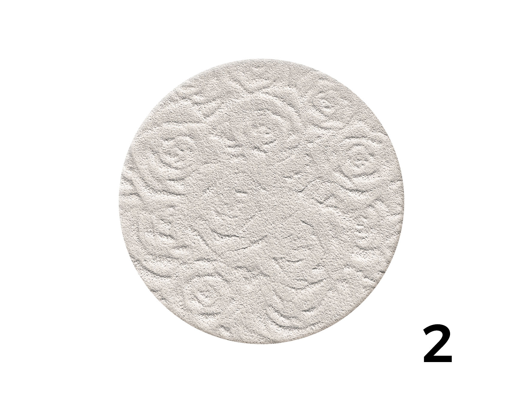 Regina minerální oční stíny Rose odstín 02 světle šedé 3,5 g