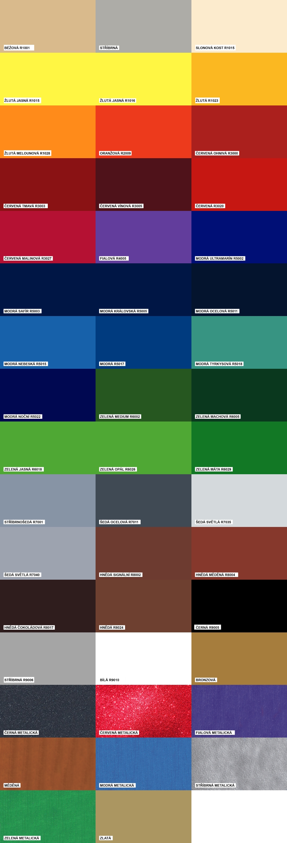 Colorspray vrchní barva RAL9005 černá lesklá, 400 ml