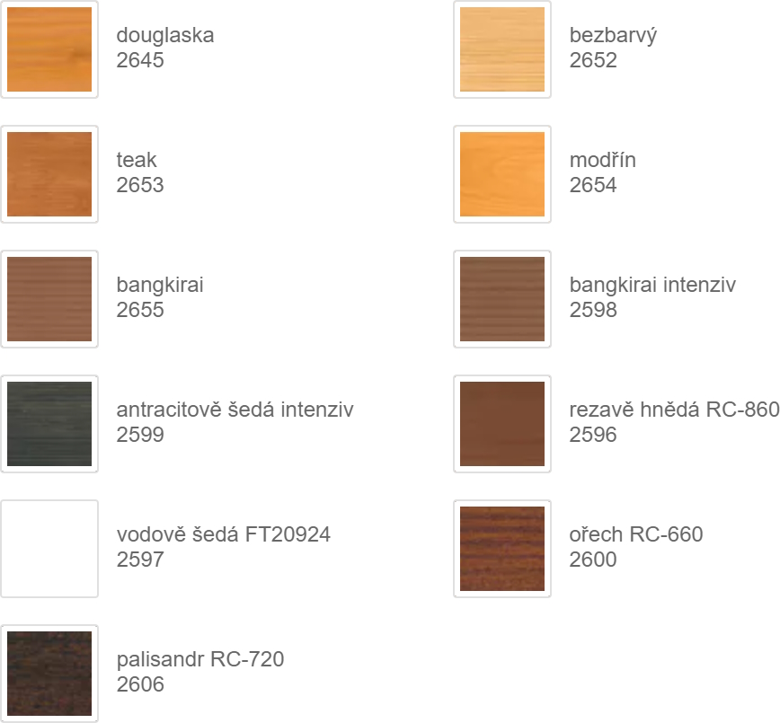 Remmers dekorativní olej TOP Terasový olej teak 750 ml