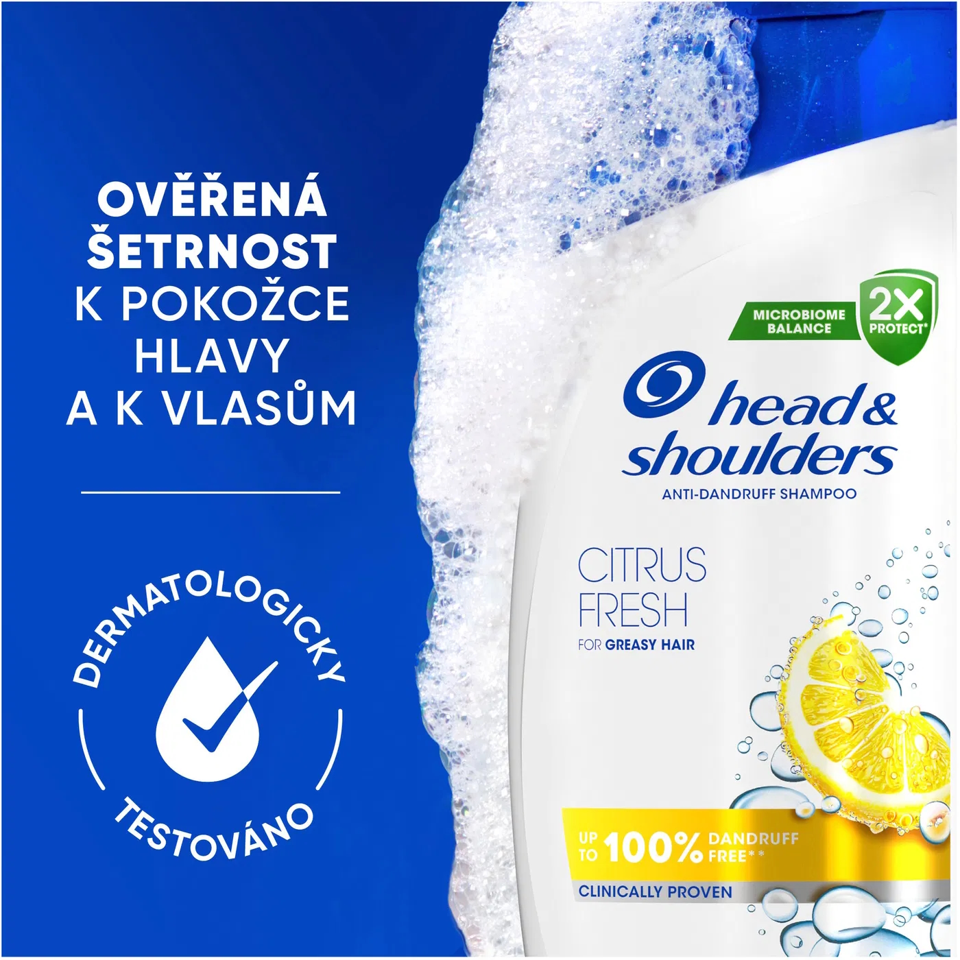 Head & Shoulders vlasový šampon proti lupům citrus fresh  500 ml