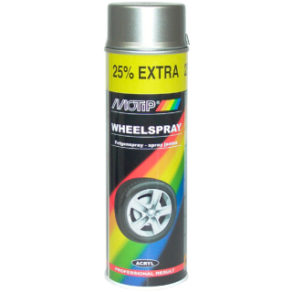 Motip sprej na disky kol lesklý Wheelspray černý 500 ml