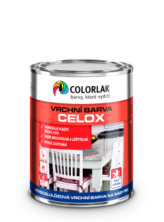 Colorlak nitrocelulózová vrchní barva na nábytek Celox C2001 bílá (C 1000) 0,35 l