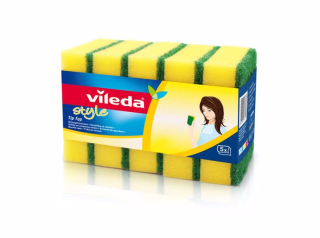 Vileda houbičky na nádobí Style Tip Top 5 ks