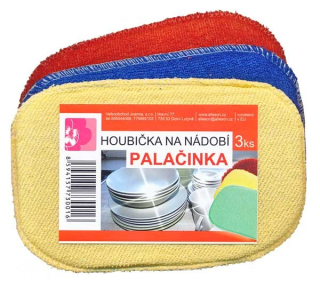 Alleson houbička na nádobí Palačinka 3 ks