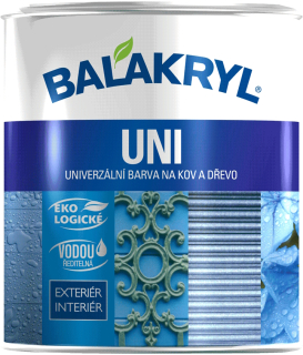 Balakryl univerzální barva na kov a dřevo Uni Mat tmavě hnědá (0245) 700 g