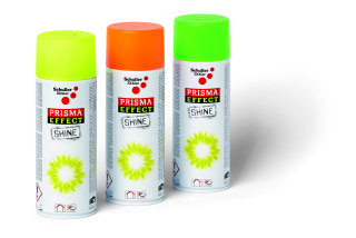 Schuller sprej vysoce svítivý Prisma Effect Shine červený 400 ml