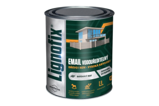 Lignofix email vodouředitelný červená 0,75 l
