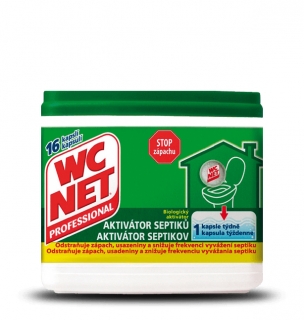 WC NET aktivátor septiků Professional 288 g 16 ks