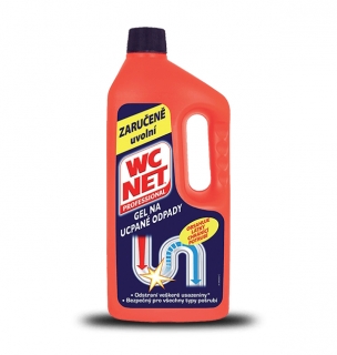 WC Net gel na ucpané odpady Professional 1000 ml