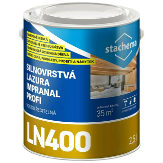 Impranal Profi silnovrstvá vodou ředitelná bezbarvá s UV filtrem 2,5 l