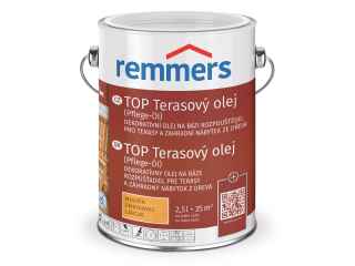 Remmers dekorativní olej TOP Terasový olej teak 750 ml