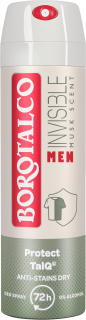 Borotalco deodorant Men Invisible Musk Scent 150 ml