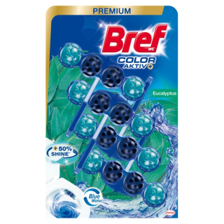 Bref závěsné kuličky do WC Color Aktiv Eucalyptus 4x50 g