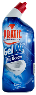 Pratic čistič WC Gel WC Blue Ocean 750 ml