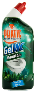Pratic čistič WC Gel WC Mountain 750 ml