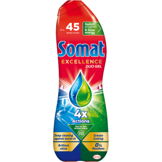 Somat gel do myčky Excellence Duo Gel 45 dávek 810 ml