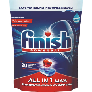 Finish tablety do myčky Powerball All In 1 Max 20 ks