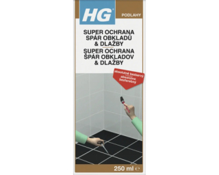 HG super ochrana sprár obkladů a dlažby Dlažba a obklady 250 ml