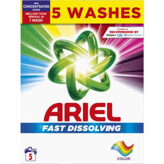 Ariel prací prášek Fast Dissolving Color 5 praní 275 g