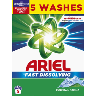 Ariel prací prášek Fast Dissolving Mountain Spring 5 praní 275 g