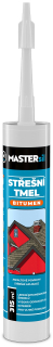 Mastersil střešní bit. tmel černý 315ml