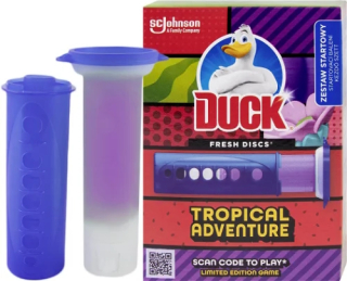 Duck WC čistič Fresh Discs Tropical Lim 36 ml