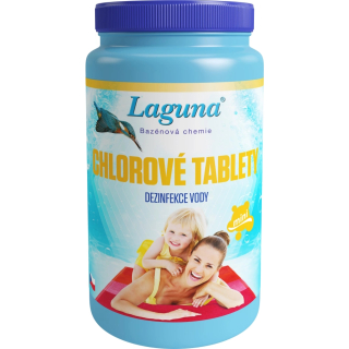 Laguna chlorové tablety mini dezinfekce bazénové vody 1 kg