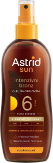 Astrid sun olej na opalování OF6, 200 ml