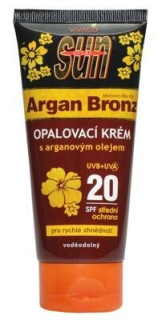 Vivaco SunVital opalovací krém s bio arganovým olejem SPF20 100 ml