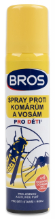 BROS repelent sprej pro děti proti komárům a vosám 90 ml