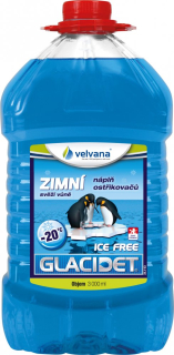 Velvana zimní náplň do ostřikovačů Glacidet Ice Free -20°C  3 l
