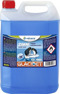 Velvana zimní náplň do ostřikovačů Glacidet Ice Free -20°C  5 l