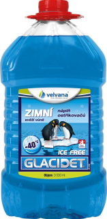 Velvana zimní náplň do ostřikovačů Glacidet Ice Free -40°C 5 l