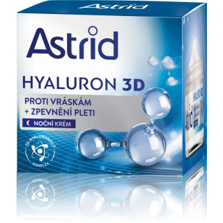 Astrid Hyaluron 3D 35+ noční krém proti vráskám, 50 ml