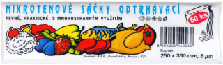 Mikroténové sáčky 250x350mm 50ks