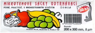 Mikroténové sáčky 200x300mm 50ks