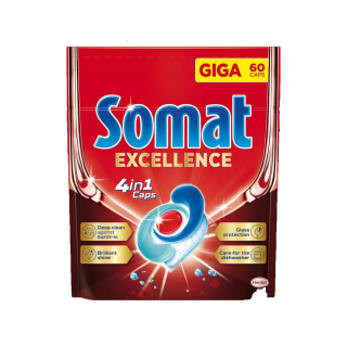Somat tablety do myčky Excellence 4v1 60 ks