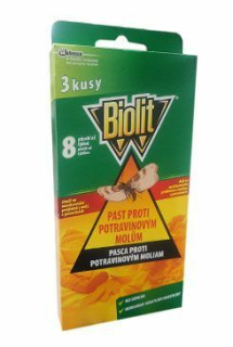 Biolit Eco Lapač 4 druhů potravinových molů, 3 ks