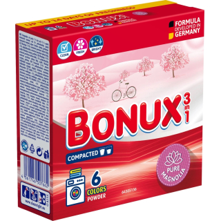 Bonux prací prášek Color Pure Magnolia 6 dávek, 390 g