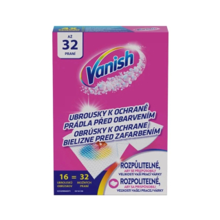 Vanish Color Protect Ubrousky 32 praní 16 ks