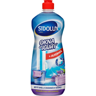 Sidolux čistič na okna a rámy s levandulí, 1 l