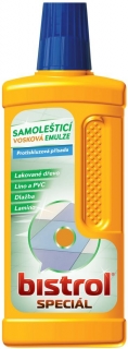 Bistrol samolešticí vosková emulze na podlahy s protiskluzovou přísadou Speciál 500 ml