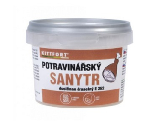 Kittfort potravinářský sanytr dusičnan draselný E 252 125 g