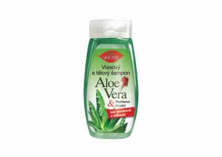Bione vlasový a tělový šampon Aloe Vera 260 ml
