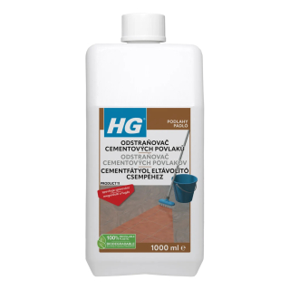 HG odstraňovač cementových povlaků dlažba Dlažba 1000 ml