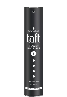 Schwarzkopf lak na vlasy Taft Power Invisible Non Sticky Non Stiff 250 ml